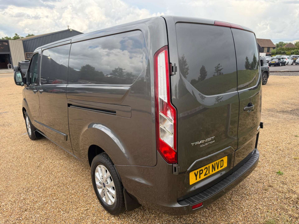 Ford Transit Custom 300 Ecoblue Limited L2 H1 Euro 6 Ss YP21NVD Grey #5