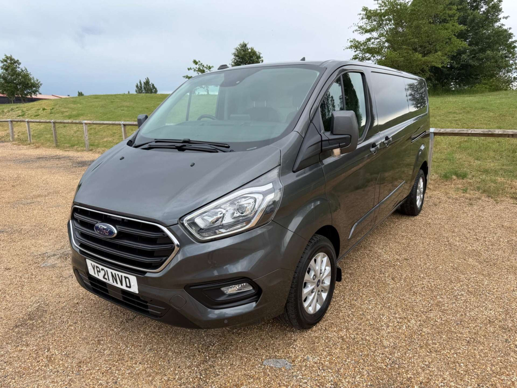 Ford Transit Custom 300 Ecoblue Limited L2 H1 Euro 6 Ss YP21NVD Grey #3