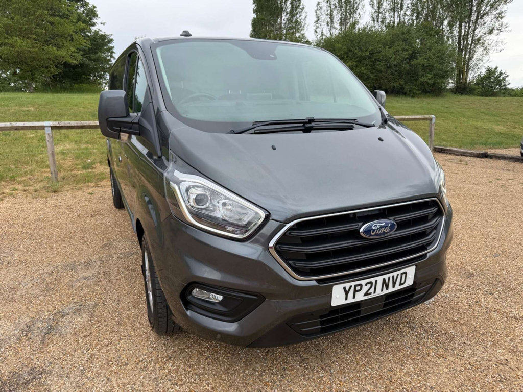 Ford Transit Custom 300 Ecoblue Limited L2 H1 Euro 6 Ss YP21NVD Grey