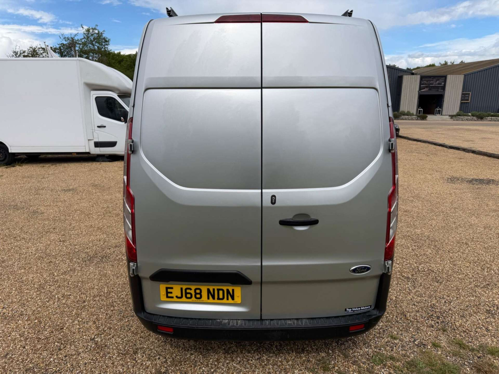 Ford Transit Custom 320 Ecoblue L2 H2 Euro 6 EJ68NDN Silver #6