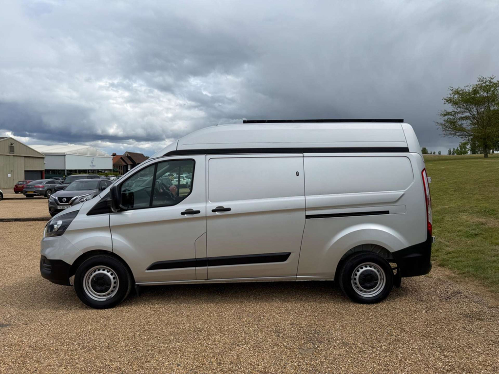 Ford Transit Custom 320 Ecoblue L2 H2 Euro 6 EJ68NDN Silver #4