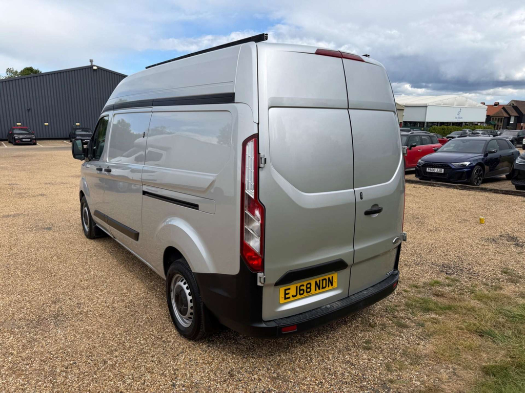 Ford Transit Custom 320 Ecoblue L2 H2 Euro 6 EJ68NDN Silver #5