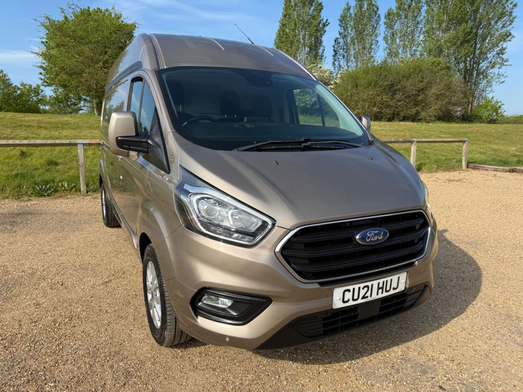 Ford Transit Custom 320 Ecoblue Limited L2 H2 Euro 6 Ss CU21HUJ Silver