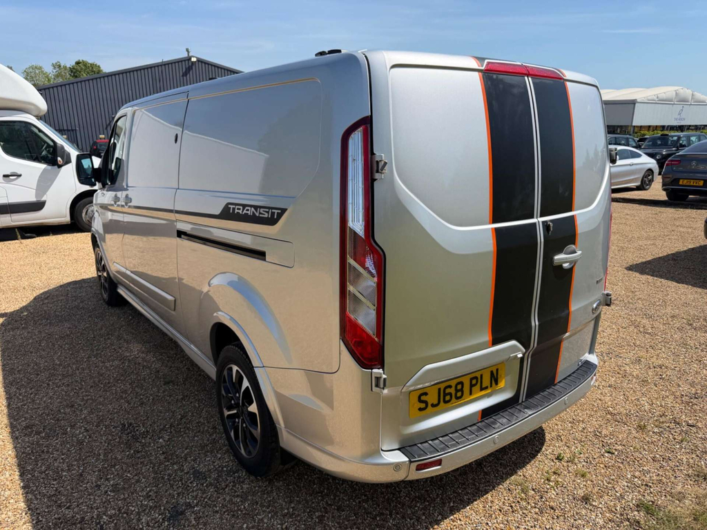 Ford Transit Custom 310 Ecoblue Sport L2 H1 Euro 6 SJ68PLN Silver #5