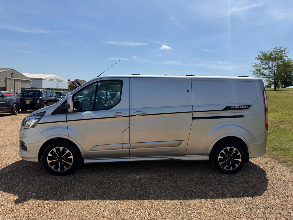 Ford Transit Custom 310 Ecoblue Sport L2 H1 Euro 6 SJ68PLN Silver #4