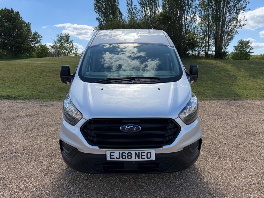 Ford Transit Custom 320 Ecoblue L2 H2 Euro 6 EJ68NEO Silver #2