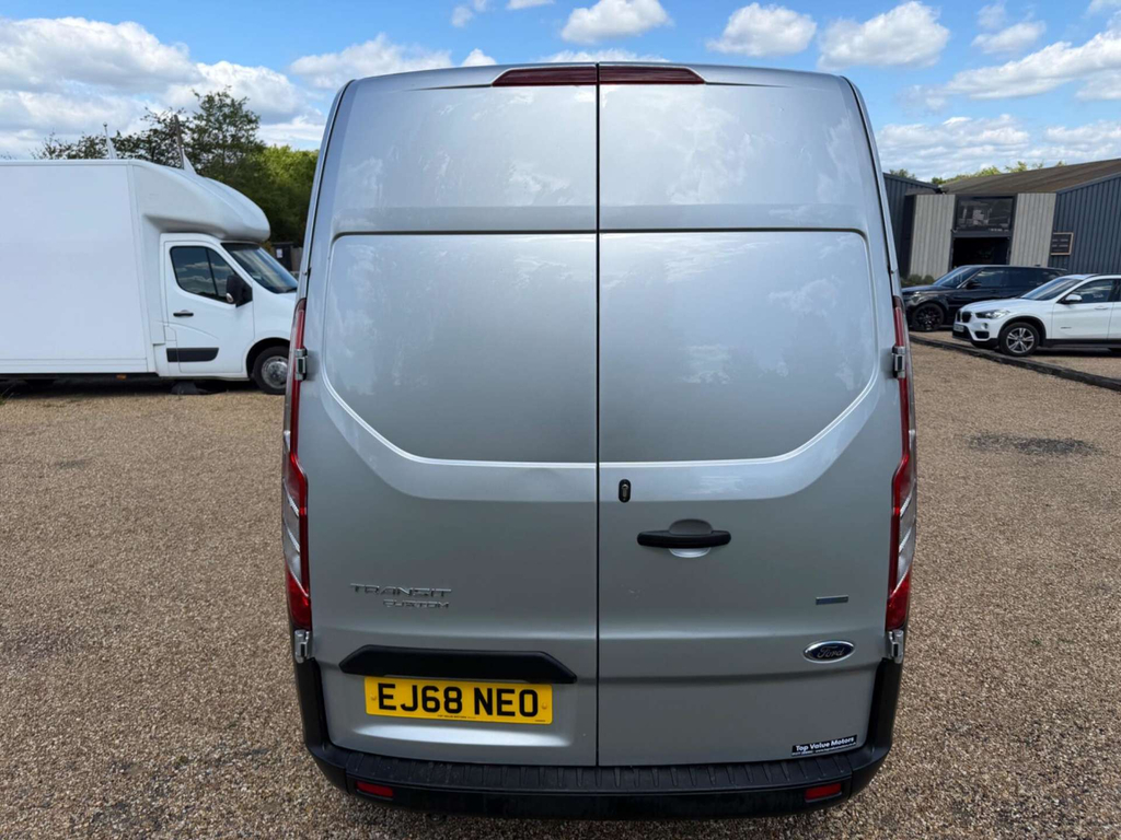 Ford Transit Custom 320 Ecoblue L2 H2 Euro 6 EJ68NEO Silver #6