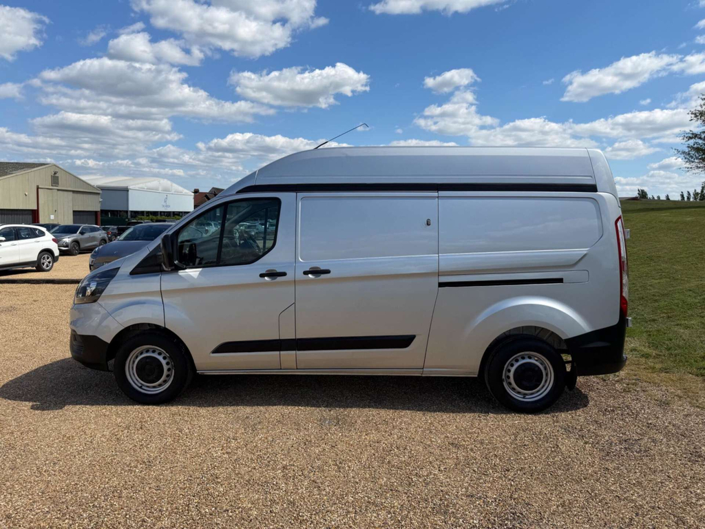 Ford Transit Custom 320 Ecoblue L2 H2 Euro 6 EJ68NEO Silver #4