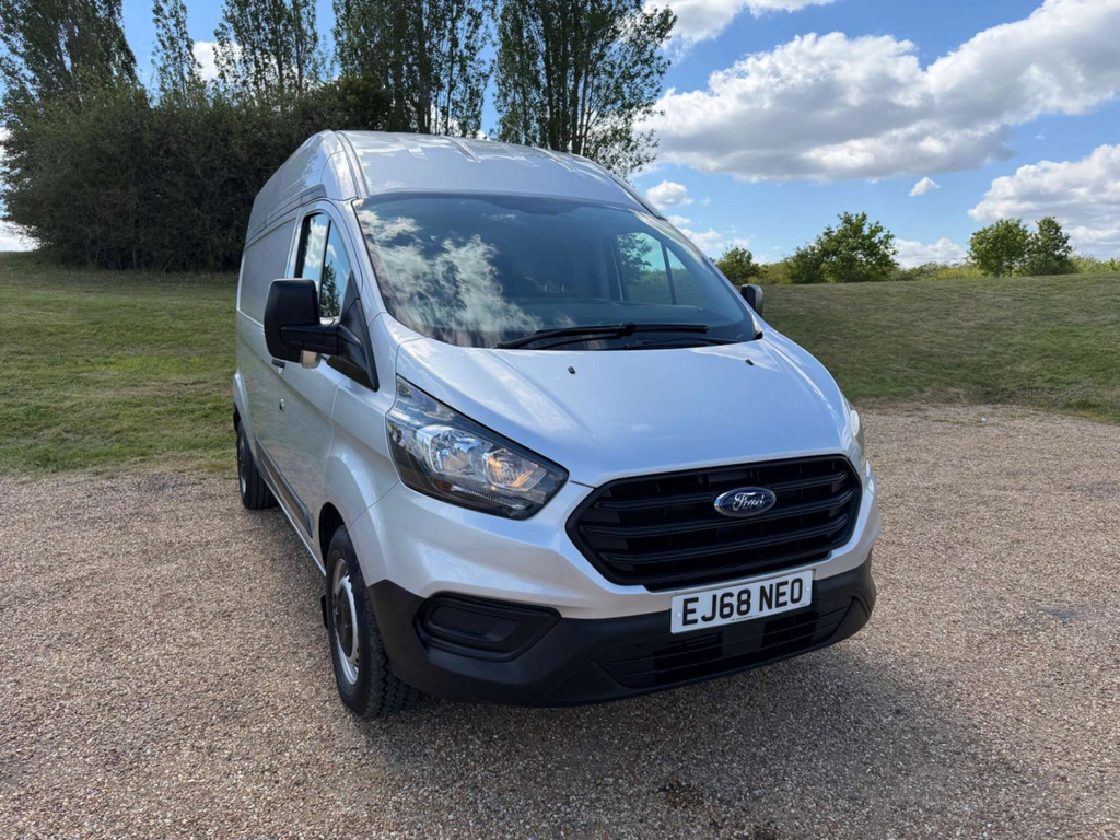 Ford Transit Custom 320 Ecoblue L2 H2 Euro 6 EJ68NEO Silver