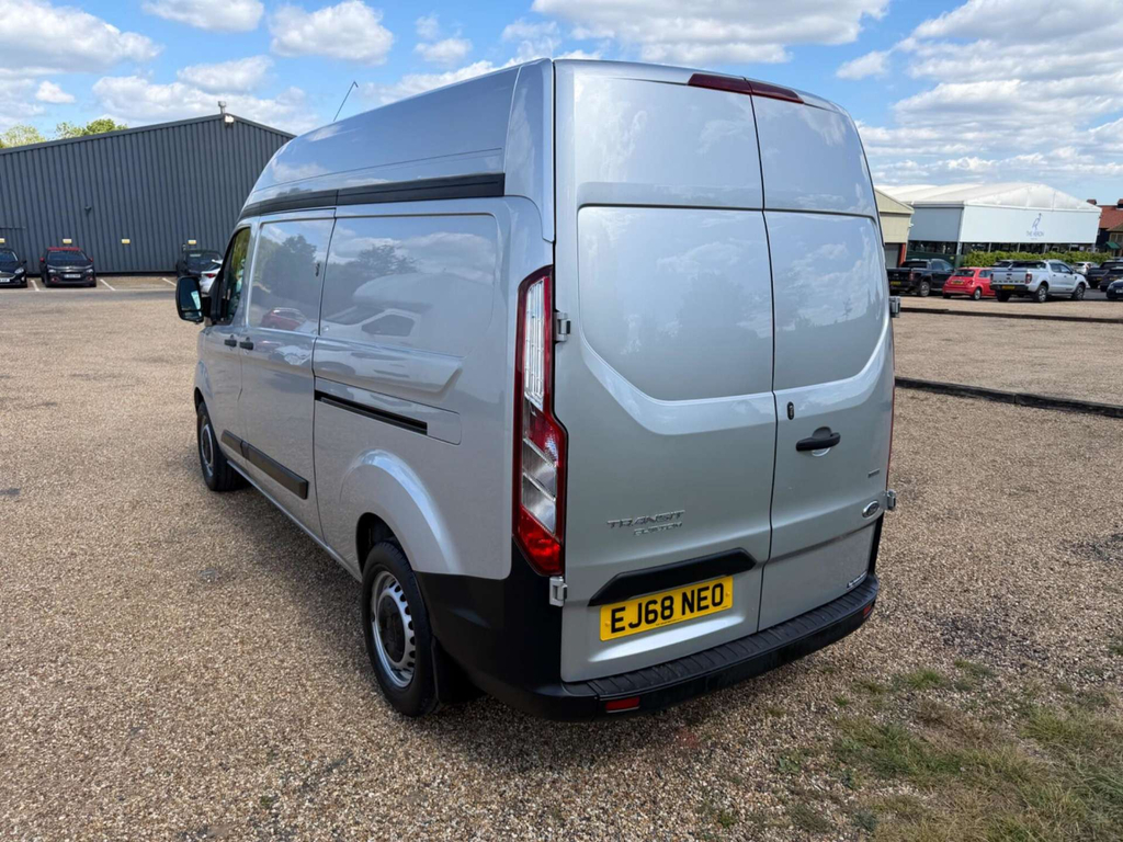 Ford Transit Custom 320 Ecoblue L2 H2 Euro 6 EJ68NEO Silver #5
