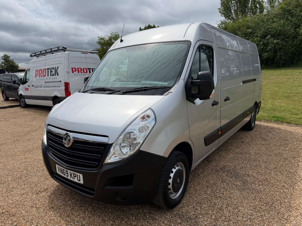 Vauxhall Movano 3500 Fwd L3 H2 Euro 6 Silver #3