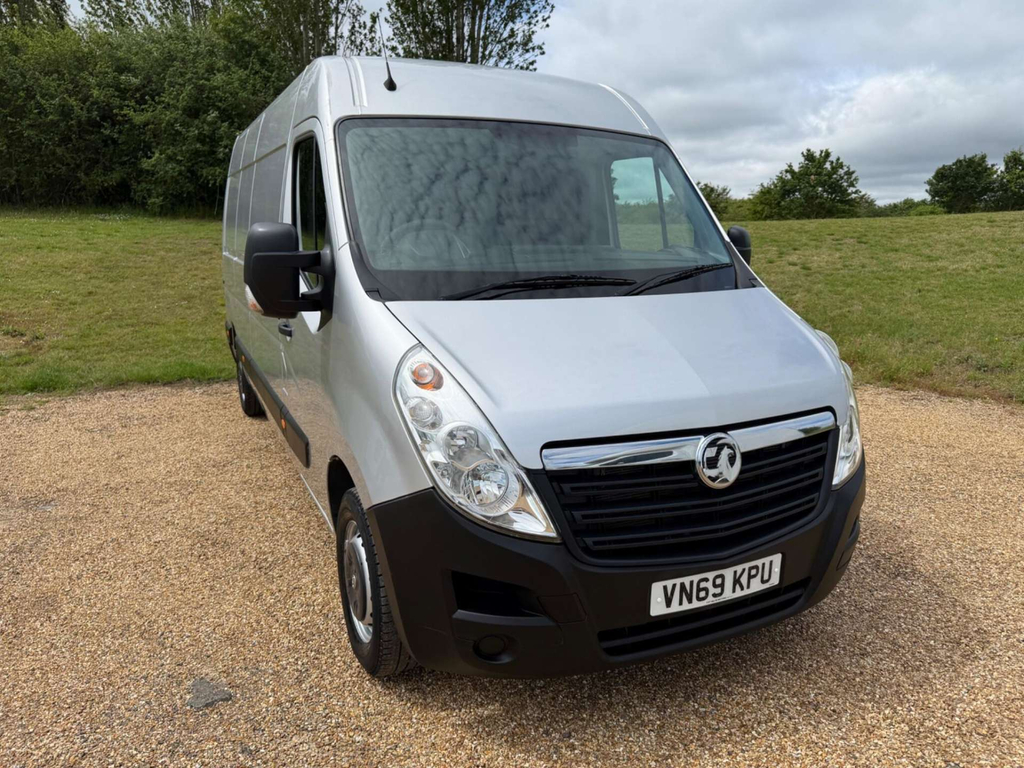 Vauxhall Movano 3500 Fwd L3 H2 Euro 6 Silver