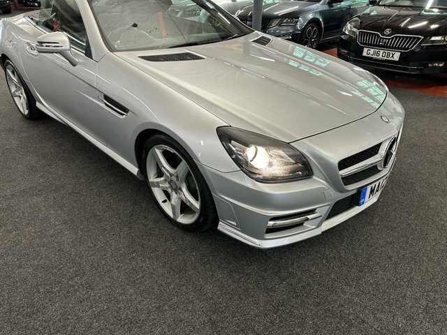 Mercedes-Benz SLK 1.8 Slk200 Blueefficiency Amg Sport Convertible Silver #4