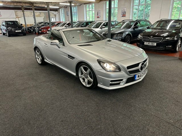 Mercedes-Benz SLK 1.8 Slk200 Blueefficiency Amg Sport Convertible Silver #2