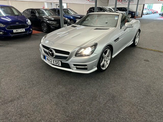 Mercedes-Benz SLK 1.8 Slk200 Blueefficiency Amg Sport Convertible Silver