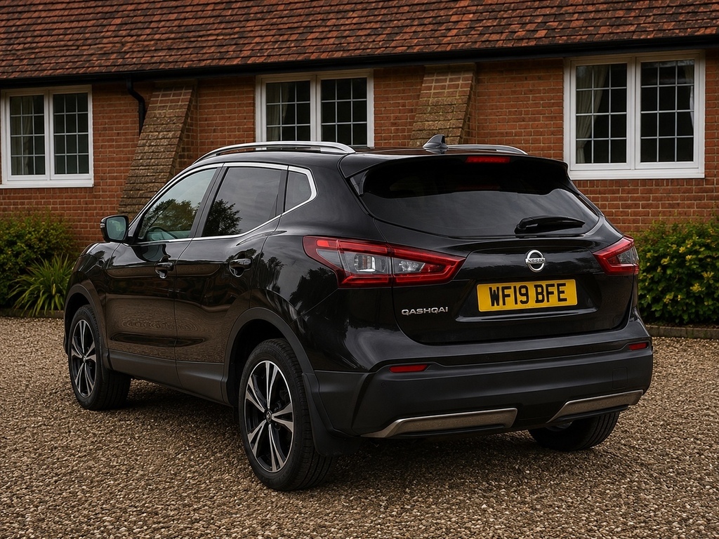 Nissan Qashqai 1.3 Dig-t N-connecta Suv Euro 6 Black