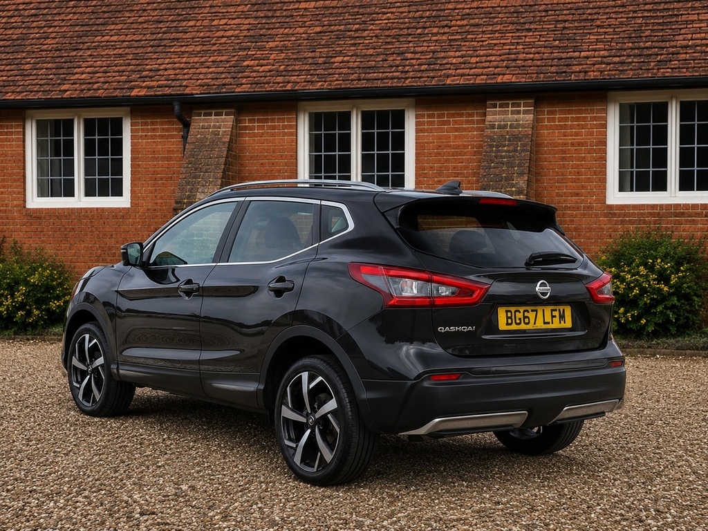 Nissan Qashqai 1.2 Dig-t Tekna Suv Xtron Euro 6 Ss Black