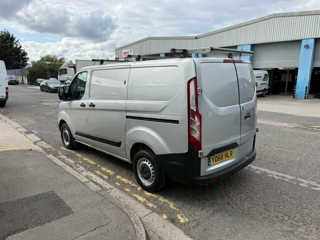 Ford Transit Custom 2019 2.0 300 Ecoblue Panel Van L YO68HLR Silver #5
