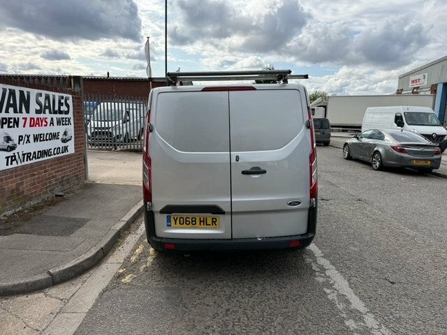 Ford Transit Custom 2019 2.0 300 Ecoblue Panel Van L YO68HLR Silver #6