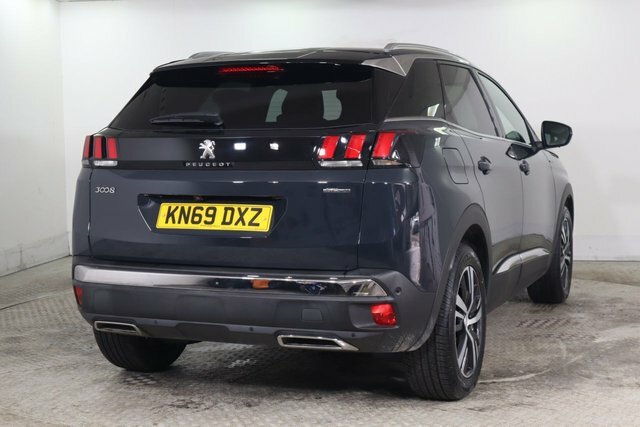 Peugeot 3008 1.2 Puretech Gt Line Suv Euro 6 KN69DXZ Grey #4
