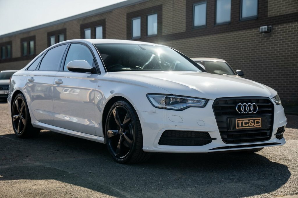 Audi A6 Saloon 2L Black Edition White #6