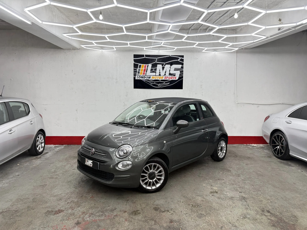 Fiat 500C 1.2 Eco Pop Star Grey