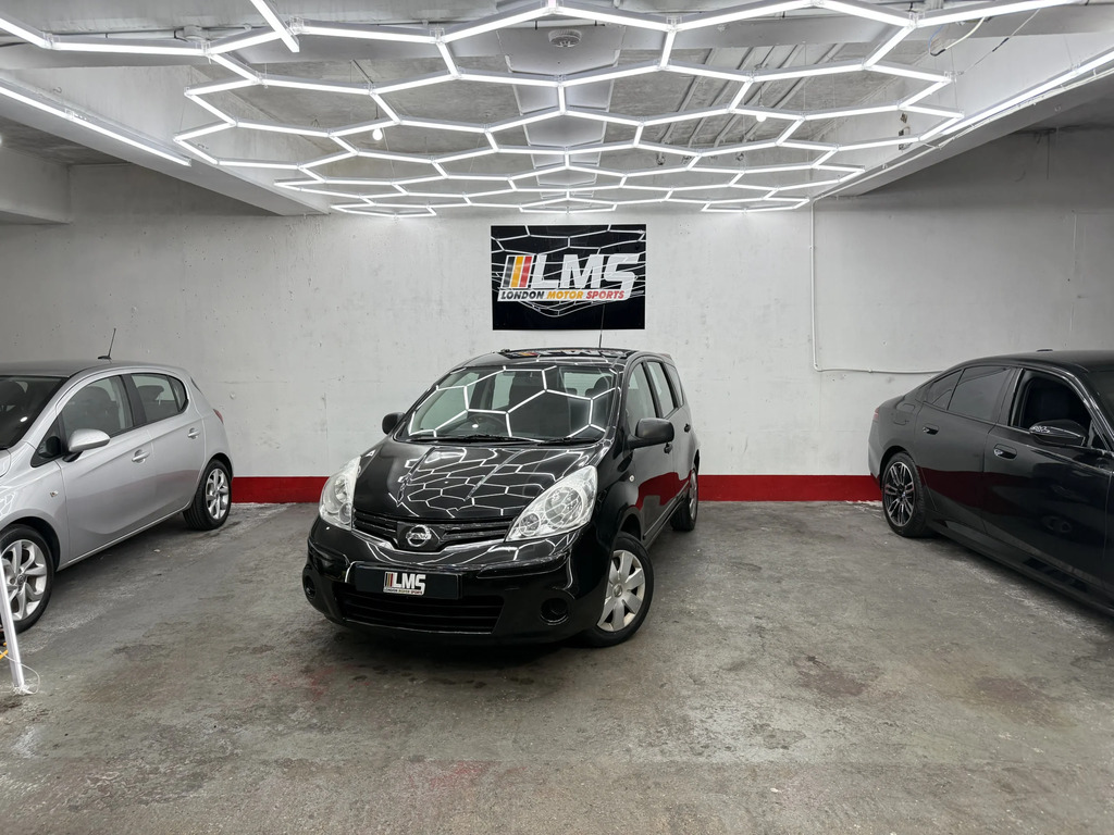 Nissan Note 1.4 16V Visia Euro 4 Black