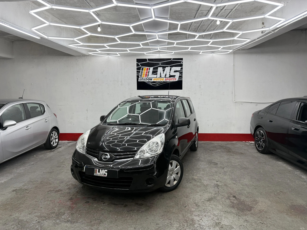Nissan Note 1.4 16V Visia Euro 4 Black #2