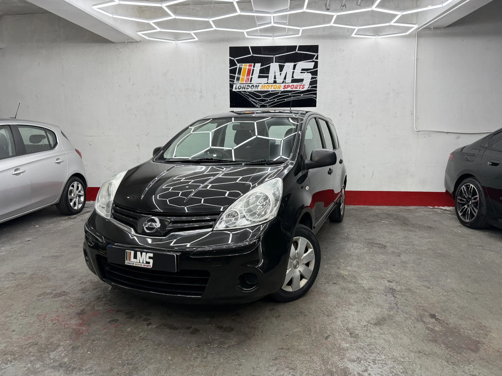 Nissan Note 1.4 16V Visia Euro 4 Black #4