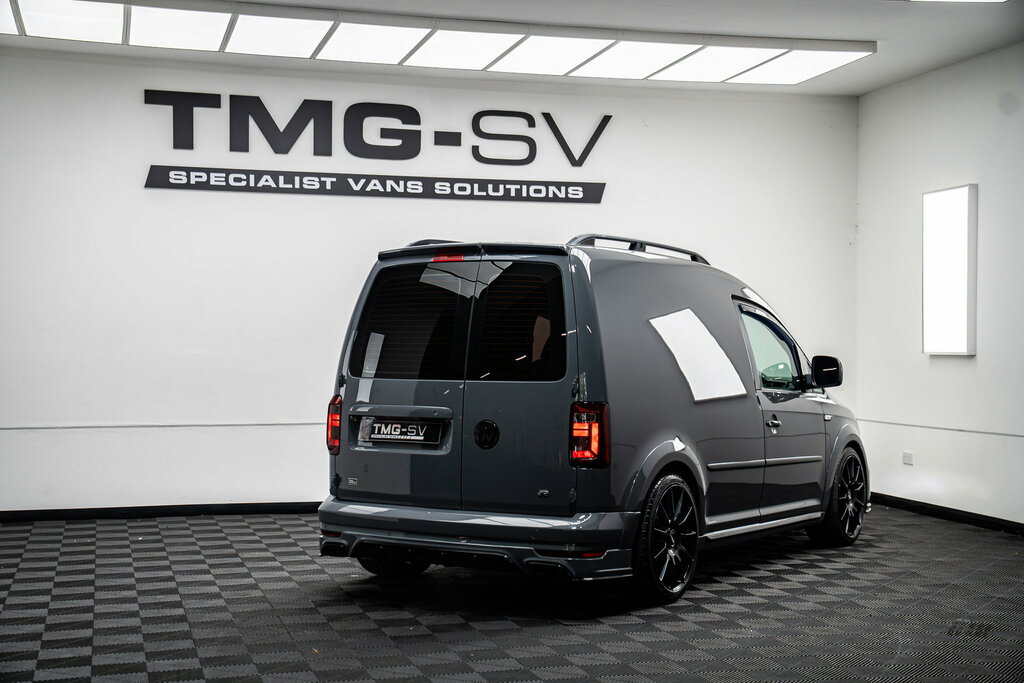 Volkswagen Caddy Panel Van White #10
