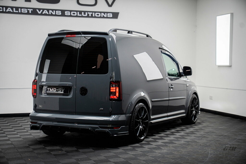 Volkswagen Caddy Panel Van White #11
