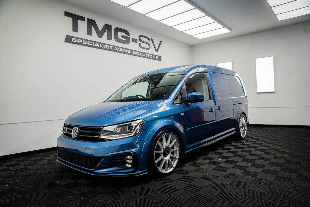 Volkswagen Caddy Maxi 2.0 Tdi Caddy Tmg R Vw 2.0 Tdi Blue #3