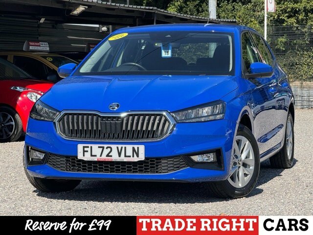 Skoda Fabia 1.0 Mpi Se Comfort - One Owner Blue