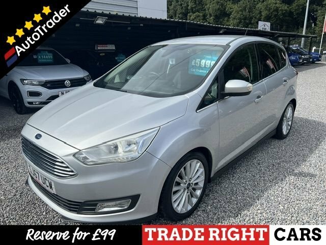 Ford C-Max 1.0T Ecoboost Titanium Mpv Euro Silver