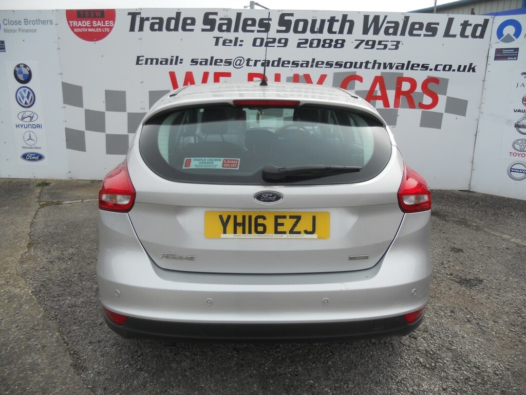 Ford Focus 1.0 Ecoboost 125 Zetec YH16EZJ Silver #4
