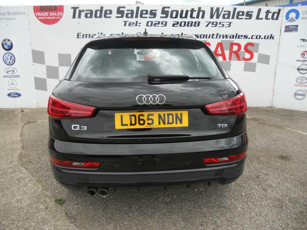 Audi Q3 2.0 Tdi S Line LD65NDN Black #4