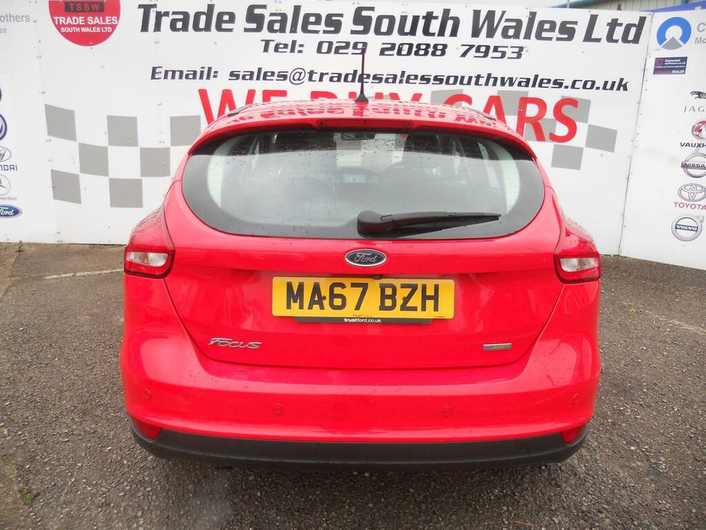 Ford Focus 1.0 Ecoboost 125 Titanium X MA67BZH Red #4