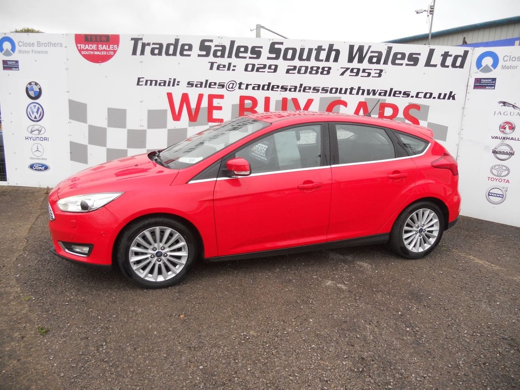 Ford Focus 1.0 Ecoboost 125 Titanium X MA67BZH Red #3