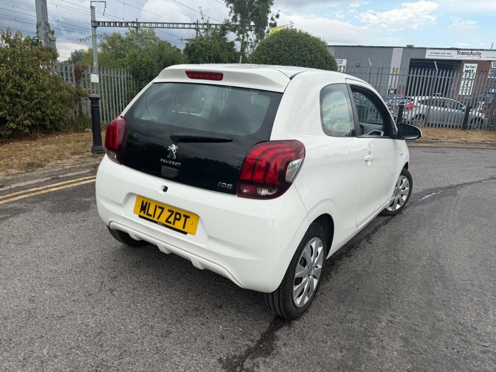 Peugeot 108 1L Active ML17ZPT White #3