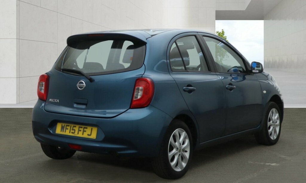 Nissan Micra 1.2L Acenta WF15FFJ Blue #4