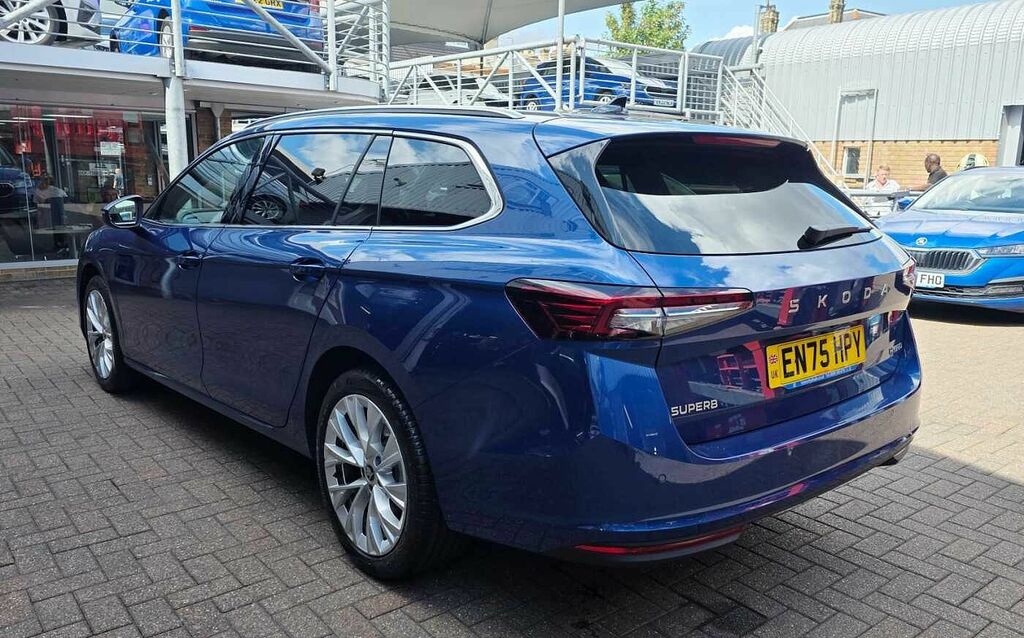 Skoda Superb 1.5 Tsi E-tec Se L Dsg EN75HPY Blue #3