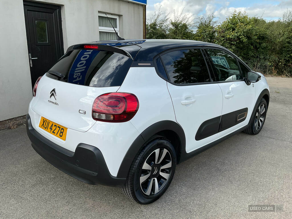 Citroen C3 1.2 Puretech C-series Edition XUI4278 White #6