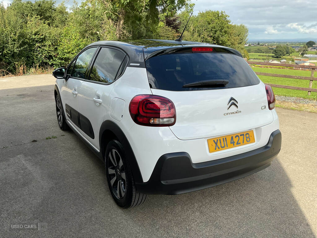 Citroen C3 1.2 Puretech C-series Edition XUI4278 White #4