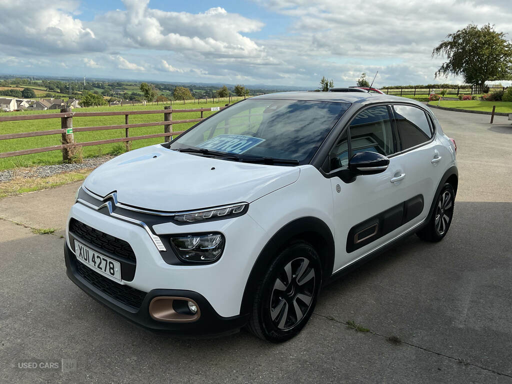 Citroen C3 1.2 Puretech C-series Edition XUI4278 White #3