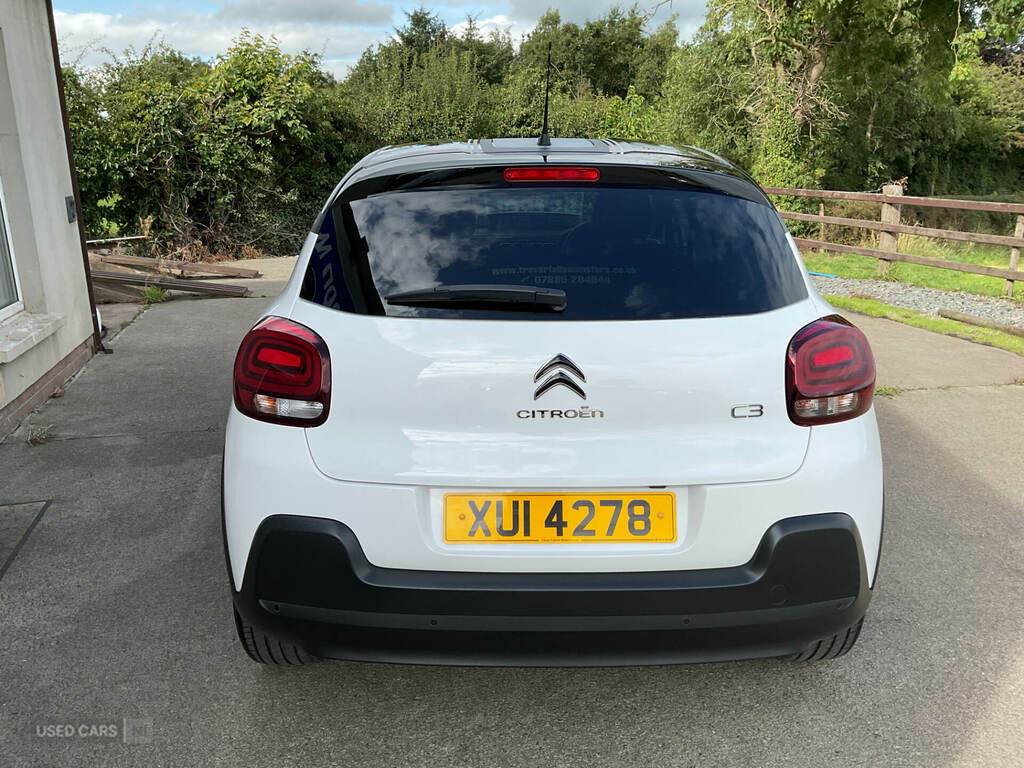 Citroen C3 1.2 Puretech C-series Edition XUI4278 White #5