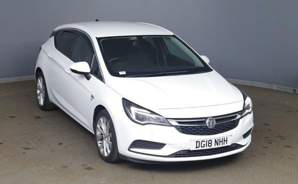 Vauxhall Astra 1.4I Turbo Se Euro 6 White