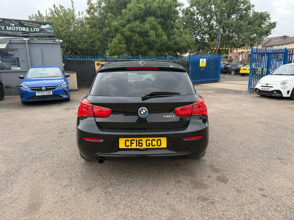 BMW 1 Series 2.0 118D Sport Euro 6 Ss Black #5