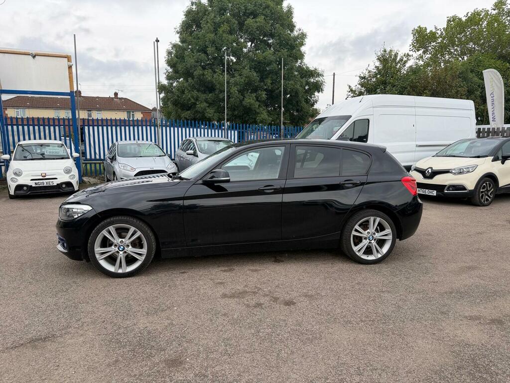 BMW 1 Series 2.0 118D Sport Euro 6 Ss Black #3
