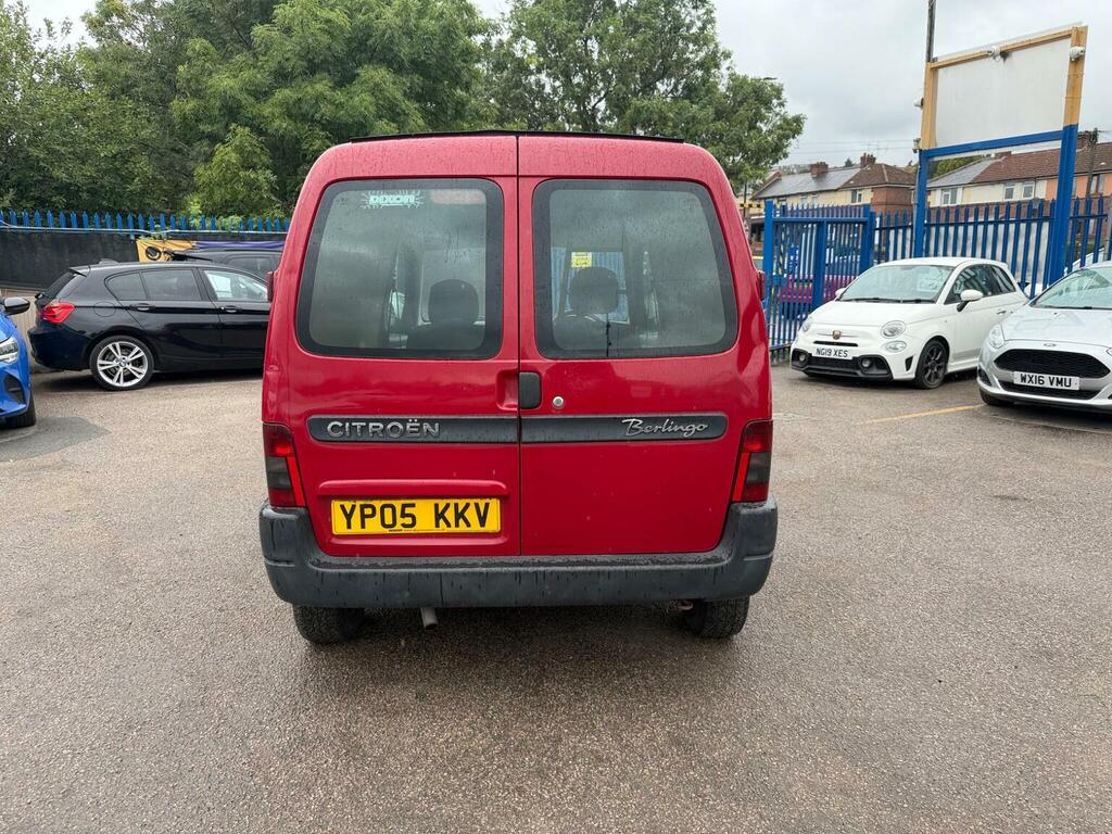 Citroen Berlingo 1.9D X Red #4