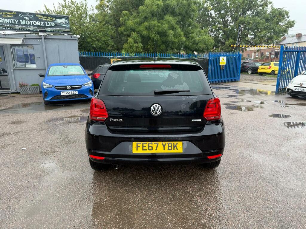 Volkswagen Polo 1.2 Tsi Match Edition Euro 6 Ss Black #5